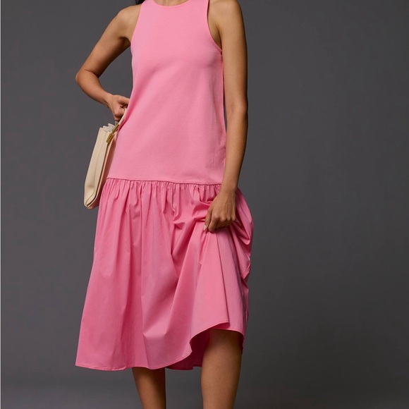 Maeve by Anthropologie Sleeveless Flounce Dress - Picture 2 of 6